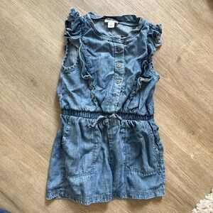 Splendid denim romper size 3T